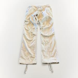 Topo Designs Mens Beige Drawstring Stretch Gorpcore Hiking Pants Size M Medium